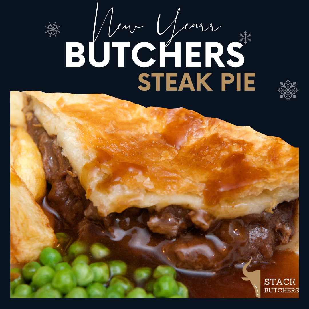 3 Course New Years Hamper (Butchers made steak pie)